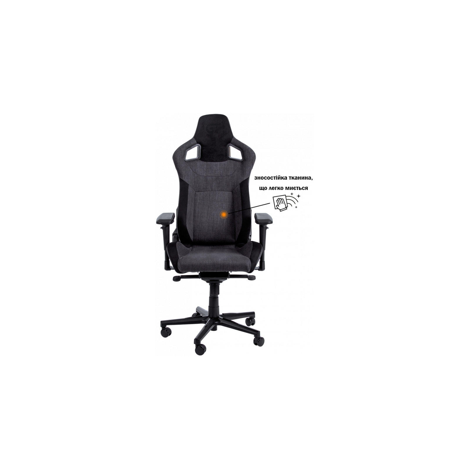 Крісло ігрове GT Racer X-8005 Dark Gray зображення 2