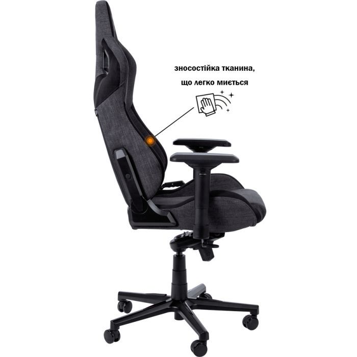 Кресло игровое GT Racer X-8005 Dark Gray изображение 3