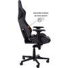 Крісло ігрове GT Racer X-8005 Dark Gray/Black Suede зображення 3