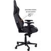 Кресло игровое GT Racer X-8005 Dark Gray/Black Suede изображение 3