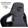 Кресло игровое GT Racer X-8005 Dark Gray/Black Suede изображение 5