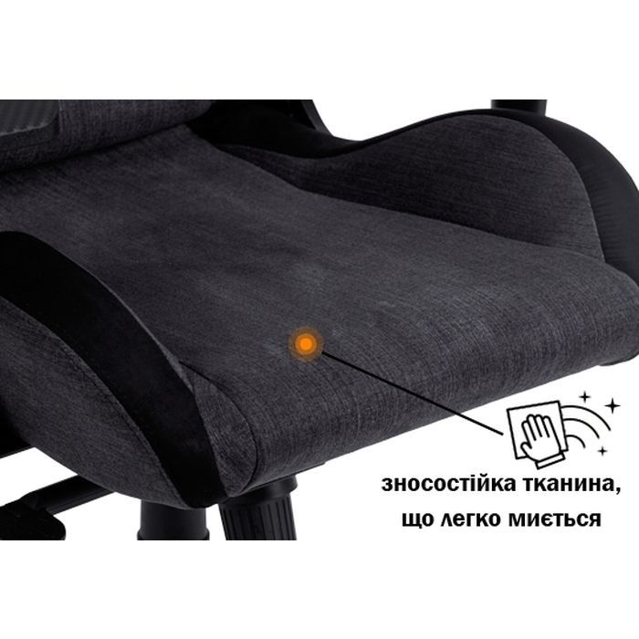 Кресло игровое GT Racer X-8005 Dark Gray изображение 8