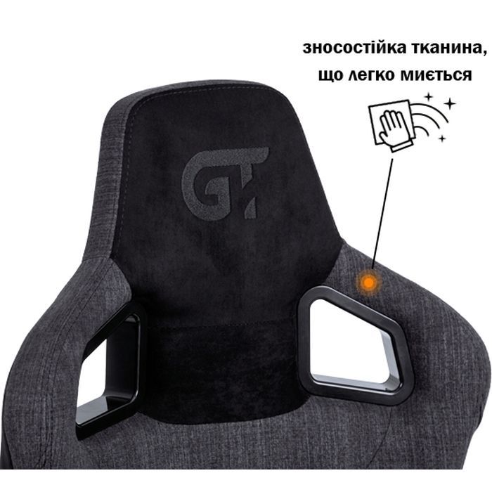 Кресло игровое GT Racer X-8005 Dark Gray изображение 9
