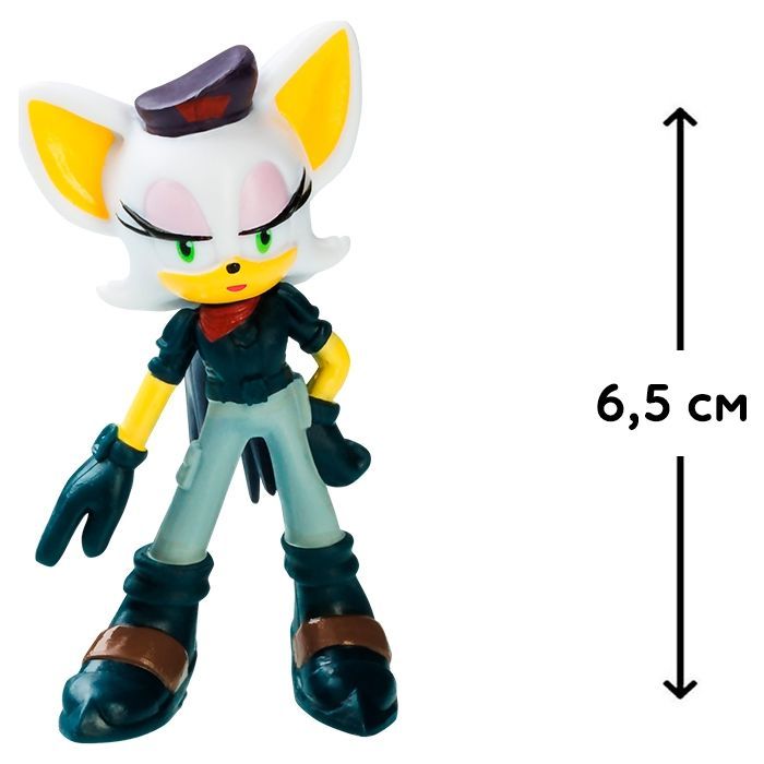 Фигурка Sonic Prime Ребел Руж 6,5 см (SON2010I) изображение 2