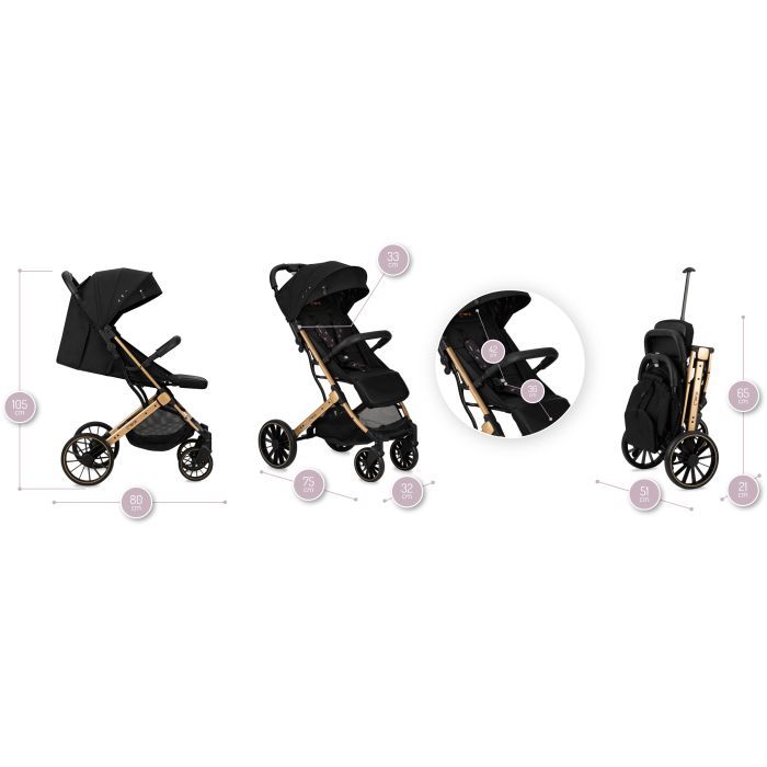 Коляска MoMi Estelle Dakar Ginko (WOSP00020) изображение 9