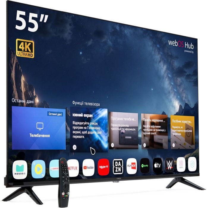 Телевизор Vinga S55UHD25QAWEB изображение 2