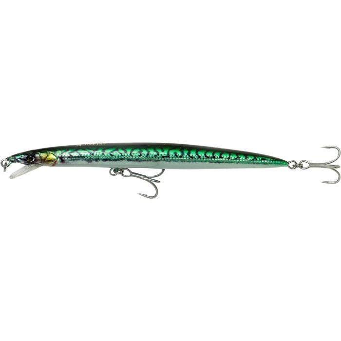 Воблер Savage Gear Sandeel Jerk Minnow S 110mm 7.0g Green mackerel PHP (1854.10.31)