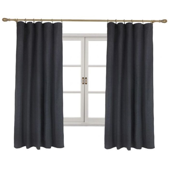 Штора Прованс комплект Black Milan 170х136 см 2 шт (4823093434585) изображение 2