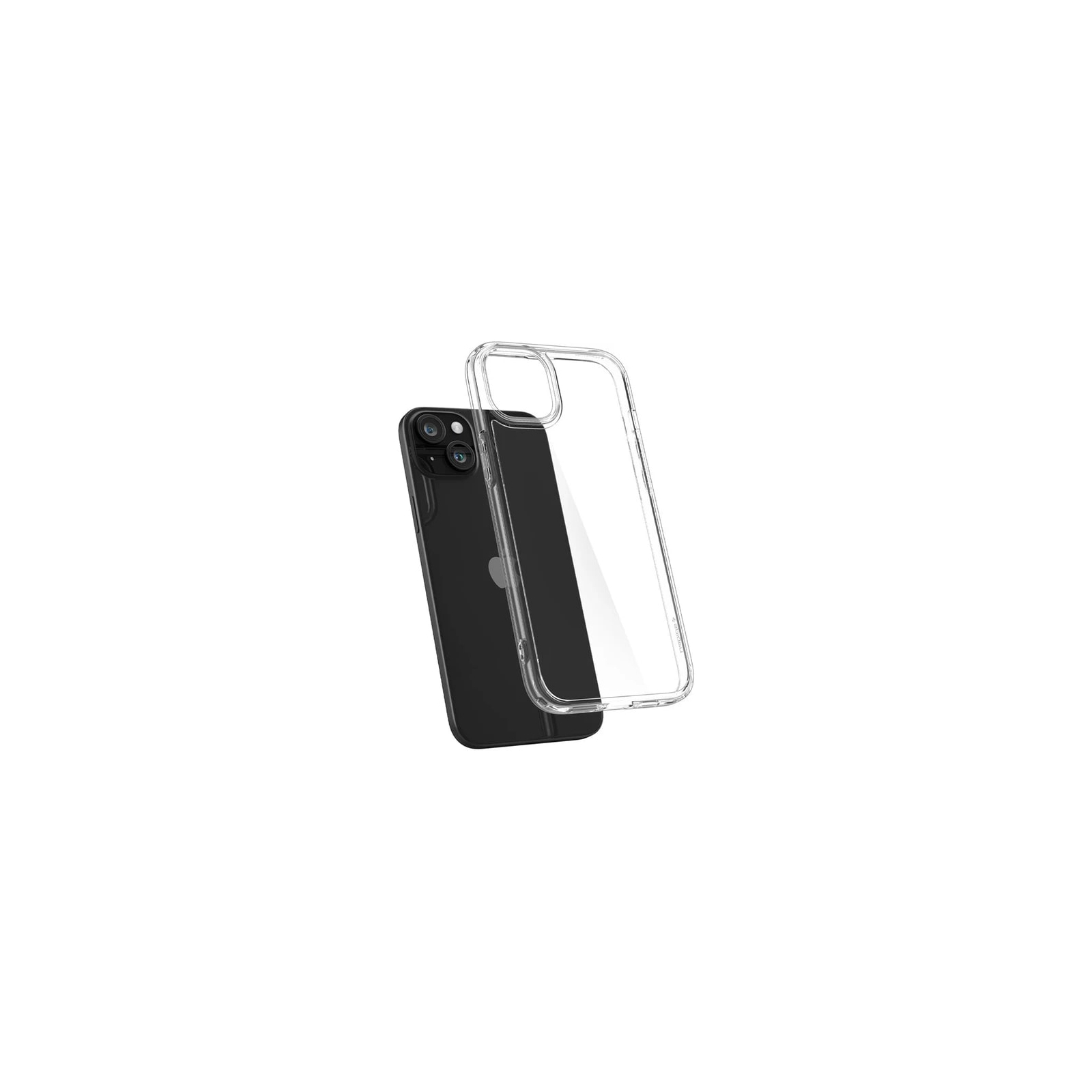 Чохол до мобільного телефона Spigen Apple iPhone 15 Plus Crystal Hybrid Crystal Clear (ACS06459) зображення 6
