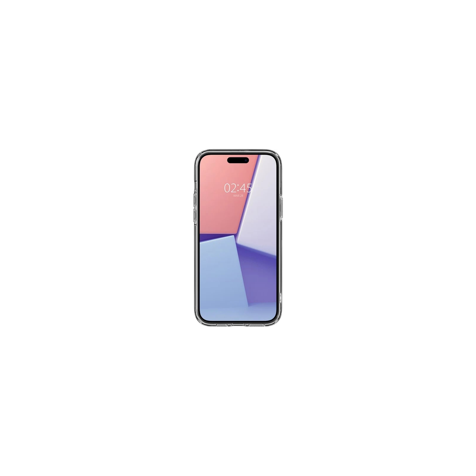 Чохол до мобільного телефона Spigen Apple iPhone 15 Plus Crystal Hybrid Crystal Clear (ACS06459) зображення 8