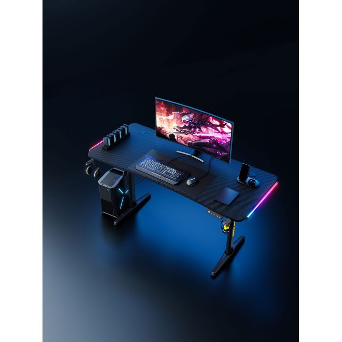 Компьютерный стол Anda Seat Terminator RGB Black (AD-D-DD1-1600L-01-B) изображение 11