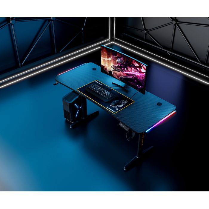 Компьютерный стол Anda Seat Terminator RGB Black (AD-D-DD1-1600L-01-B) изображение 9