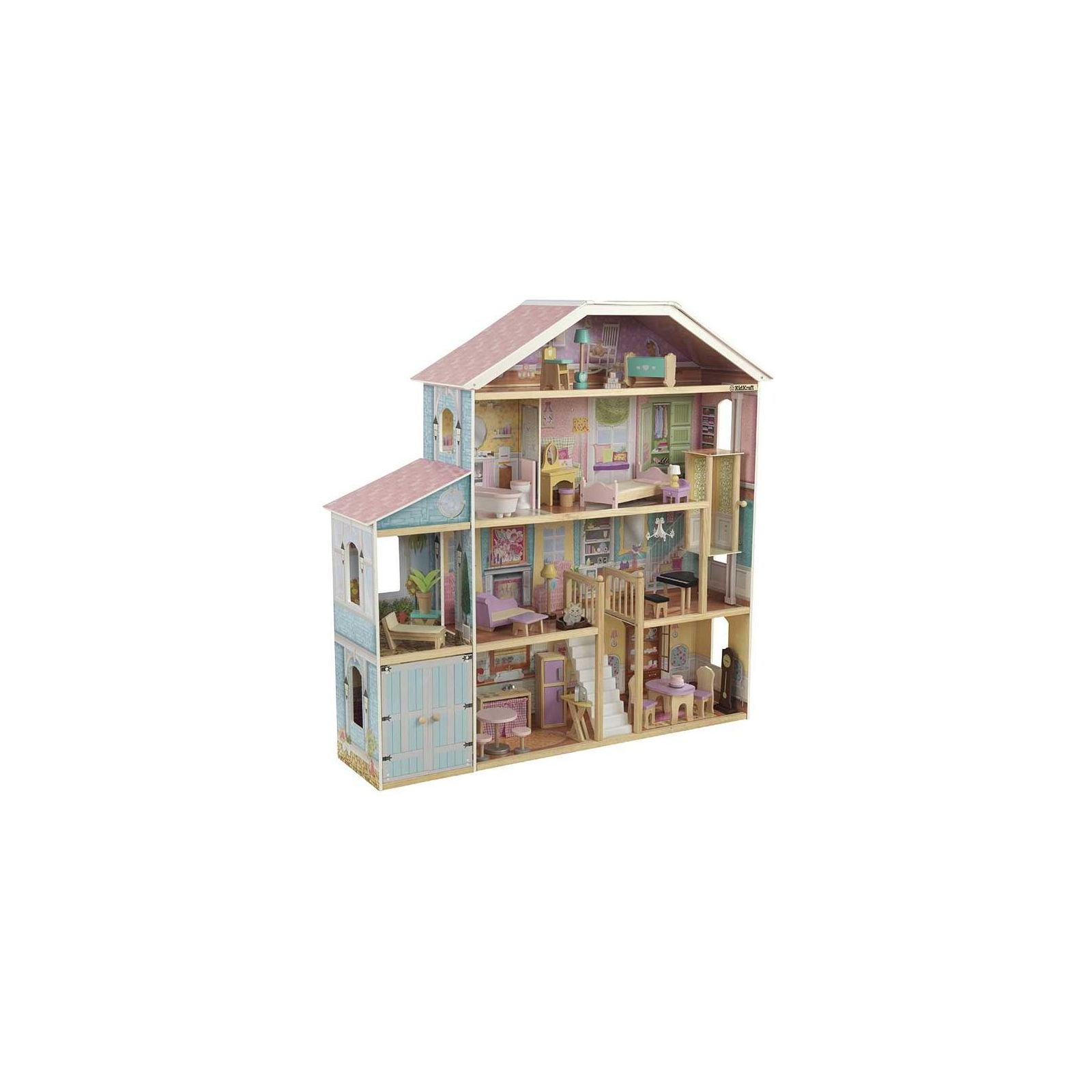 Игровой набор KidKraft Кукольный домик Grand View Mansion Dollhouse с системой легкой уборки EZ Kraft Assembly (65954)