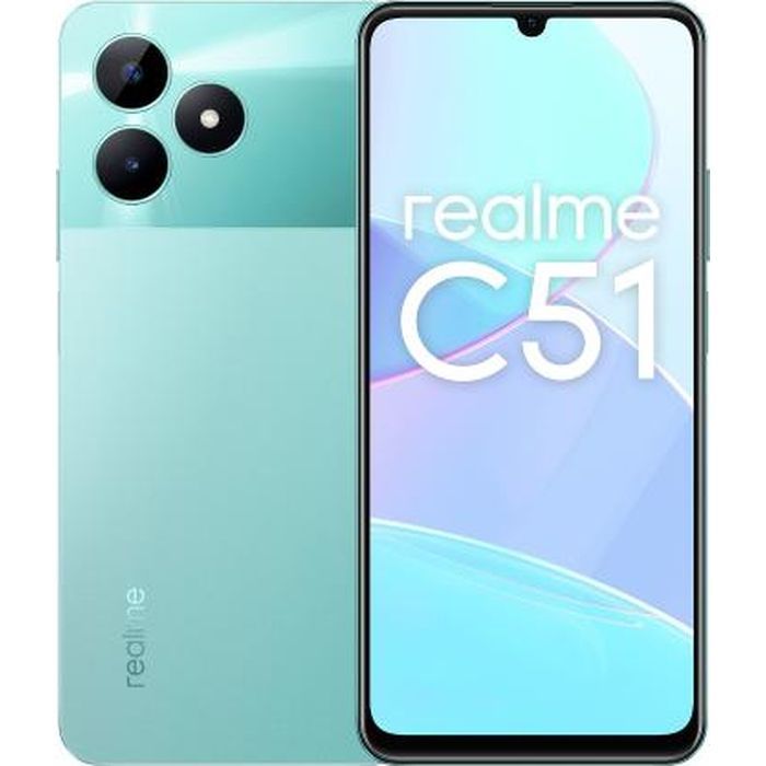 Мобильный телефон realme C51 4/128GB Carbon Black