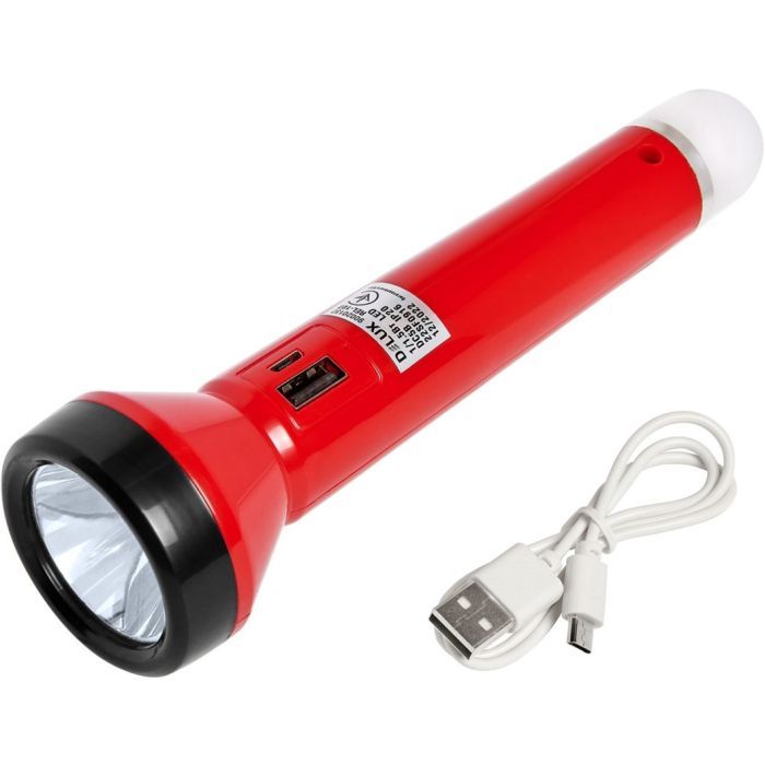 Ліхтар Delux REL-107 USB 2.5W 225lm USB 5V 4LED (90020137) зображення 2