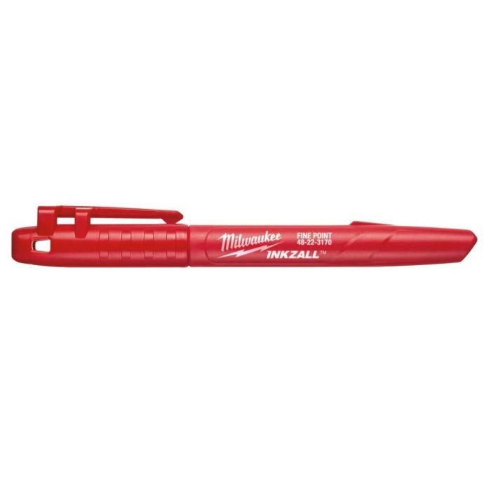 Маркер Milwaukee для будмайданчика INKZALL, тонкий, чорний (48223100) зображення 2