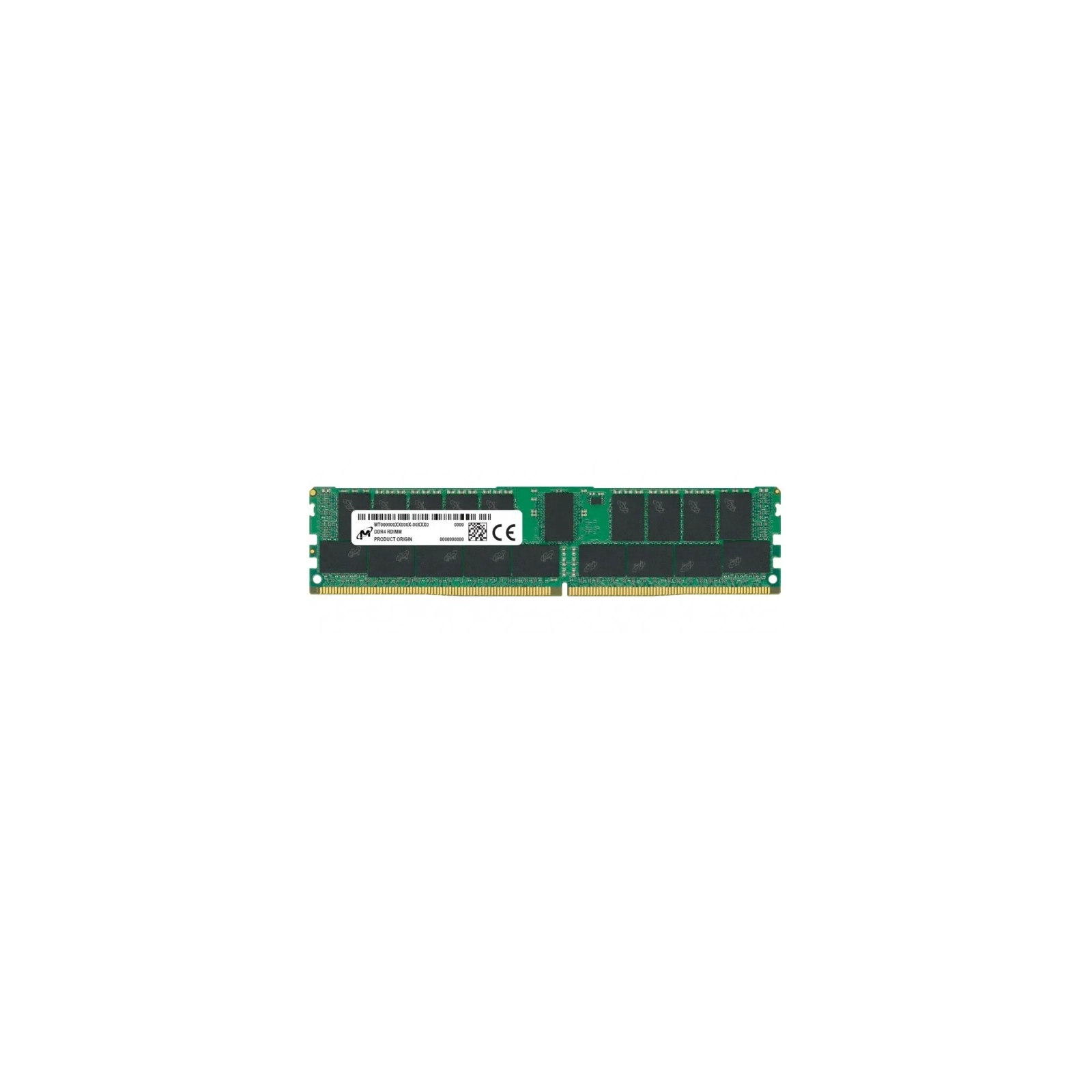 Модуль памяти для сервера Micron DDR4 RDIMM 16GB 1Rx4 3200 CL22 (8Gbit) (MTA18ASF2G72PZ-3G2R1)