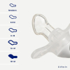 Пустушка Difrax Dental Newborn, 0+ міс (796 Ice) зображення 4