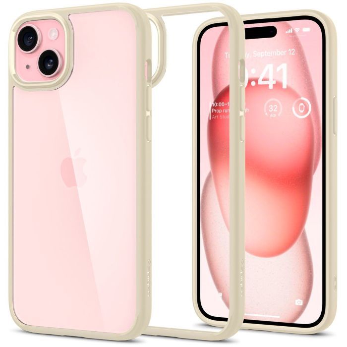 Чехол для мобильного телефона Spigen Apple iPhone 15 Ultra Hybrid Mute Beige (ACS06800) изображение 2