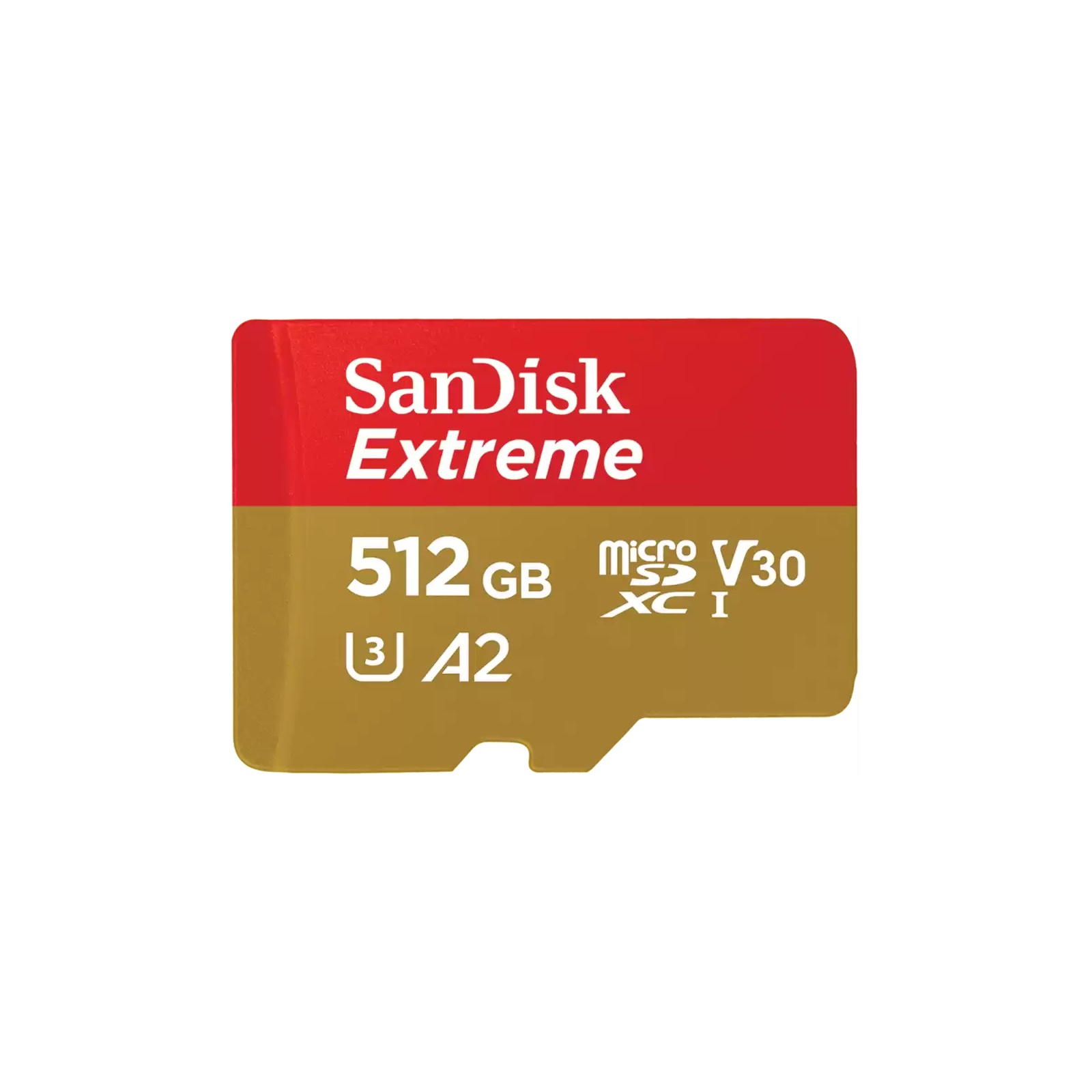 Карта памяти SanDisk 512GB microSD class 10 UHS-I U3 V30 Extreme (SDSQXAV-512G-GN6MN)