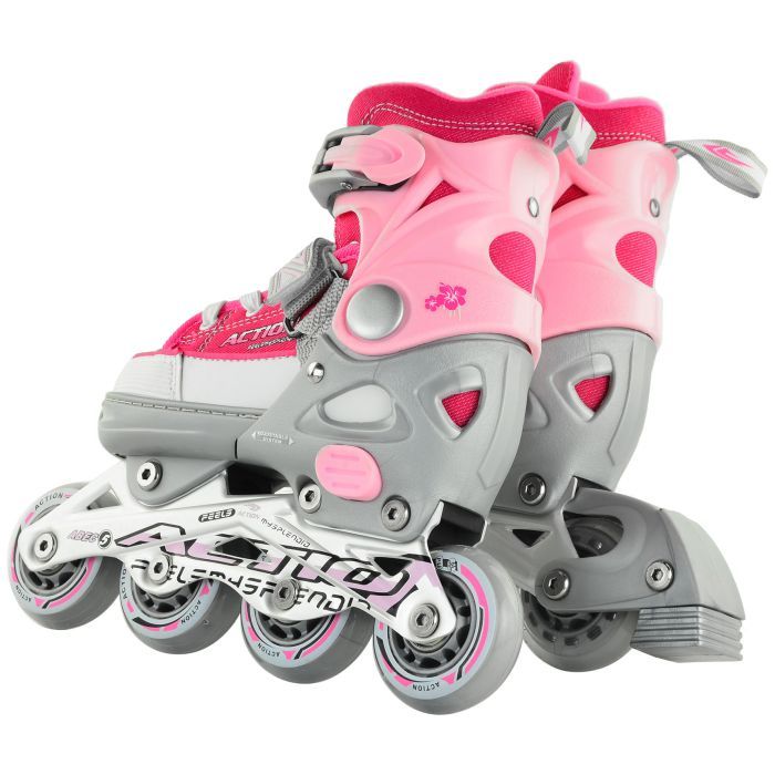 Роликові ковзани Action Anny Рожеві 29-32 (PW-126B-13-2PINK/29-32) зображення 8