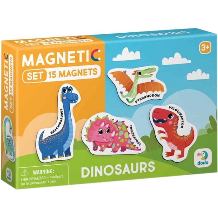 Пазл DoDo Набір магнітів Динозаврики (200257)