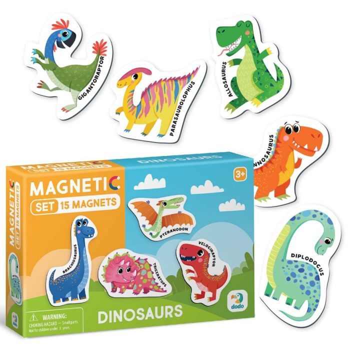Пазл DoDo Набір магнітів Динозаврики (200257) зображення 2