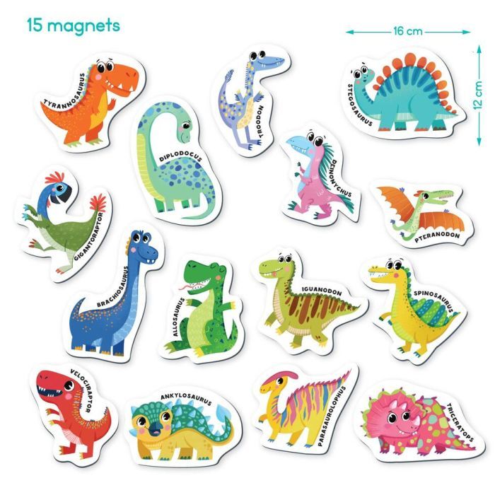 Пазл DoDo Набір магнітів Динозаврики (200257) зображення 4