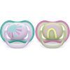 Пустушка Philips AVENT Ultra Air, 0-6 міс. 2 шт (SCF085/59)