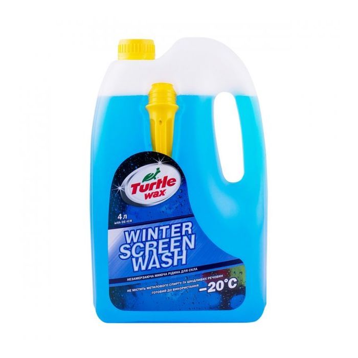 Омивач автомобільний TURTLE WAX Winter Screen Wash -20 4л (W-4047)