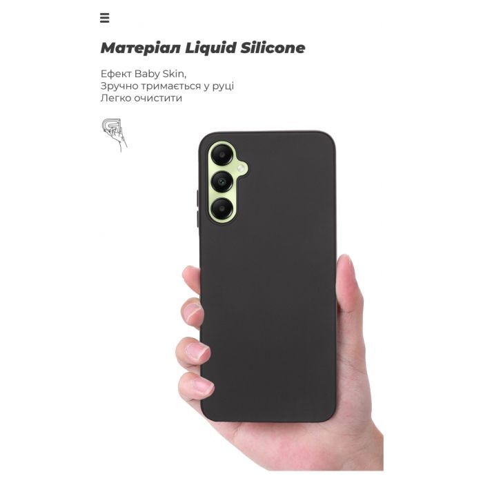 Чехол для мобильного телефона Armorstandart ICON Case Samsung A05s (A057) Black (ARM73654) изображение 7