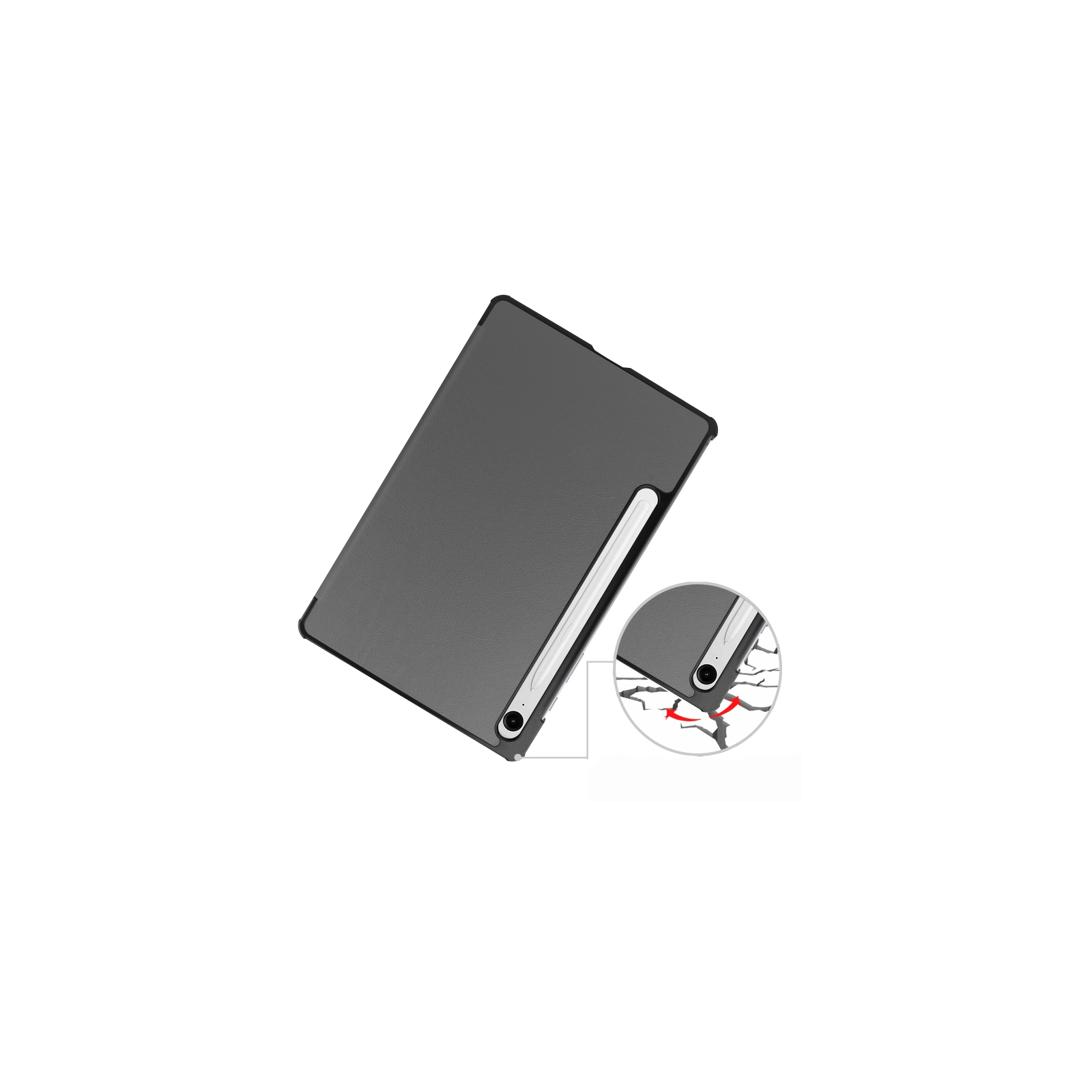 Чехол для планшета BeCover Smart Case Samsung Tab S9 (SM-X710/SM-X716)/S9 FE (SM-X510/SM-X516B) 11.0" Light Blue (710414) изображение 6