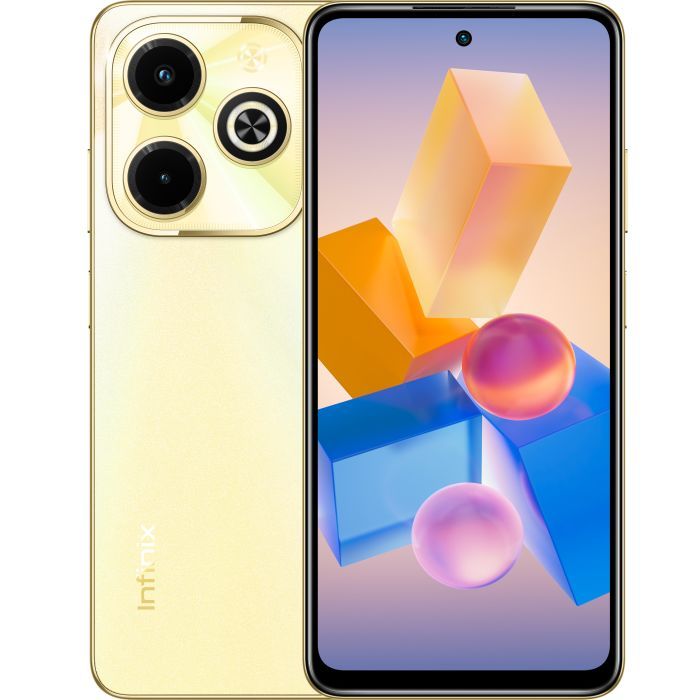 Мобільний телефон Infinix Hot 40i 4/128Gb NFC Starlit Black (4894947012860)