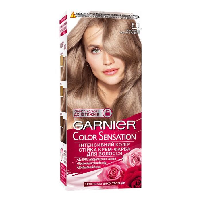 Краска для волос Garnier Color Sensation 8.11 - Жемчужный светло-русый 110 мл (3600542482738)