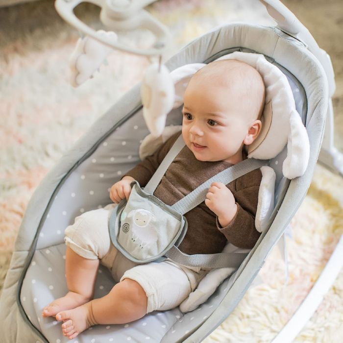 Кресло-качалка Ingenuity 2 в 1 Cuddle Lamb (12118) изображение 3
