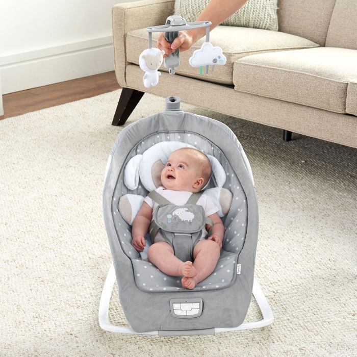 Кресло-качалка Ingenuity 2 в 1 Cuddle Lamb (12118) изображение 4