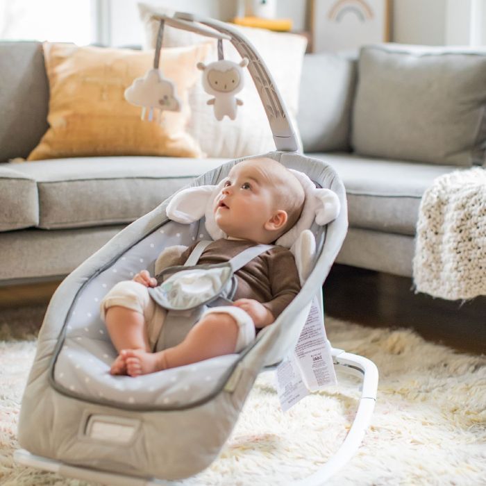 Кресло-качалка Ingenuity 2 в 1 Cuddle Lamb (12118) изображение 5