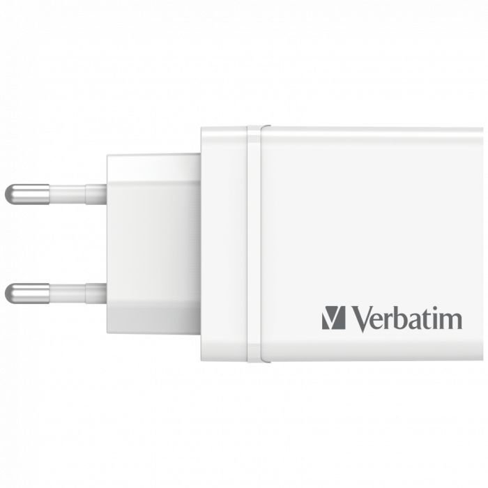 Зарядний пристрій Verbatim USB 30W PD3.0 4-ports white (49701) зображення 5