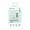 Зарядное устройство Verbatim USB 30W PD3.0 4-ports white (49701) изображение 8