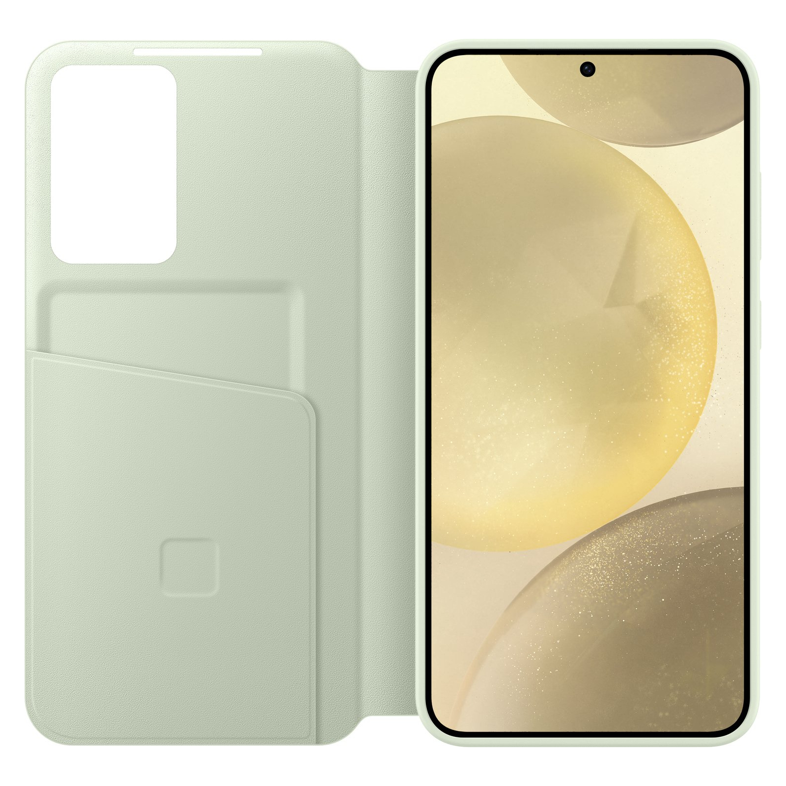 Чохол до мобільного телефона Samsung Galaxy S24+ (S926) Smart View Wallet Case Lime (EF-ZS926CGEGWW) зображення 3