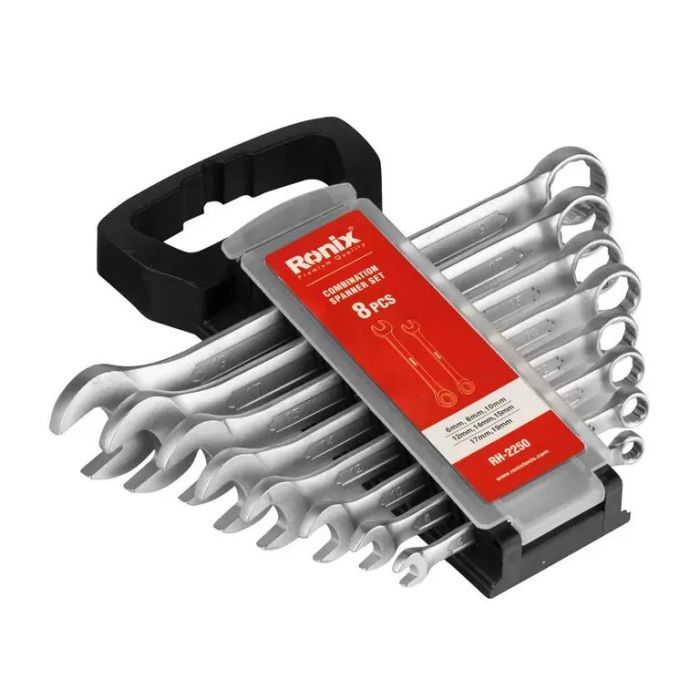 Ключ Ronix гаечный 8 шт. (RH-2250) изображение 2