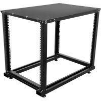 Стойка CMS 12U 19" глибина 750мм з кришою (UA-OFL1275-D-BK)