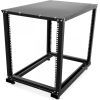 Стойка CMS 12U 19" глибина 750мм з кришою (UA-OFL1275-D-BK) зображення 2
