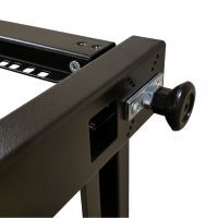 Стойка CMS 12U 19" глибина 750мм з кришою (UA-OFL1275-D-BK) зображення 3