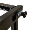 Стойка CMS 12U 19" глибина 750мм з кришою (UA-OFL1275-D-BK) зображення 3