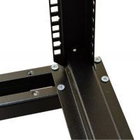 Стойка CMS 12U 19" глибина 750мм з кришою (UA-OFL1275-D-BK) зображення 6
