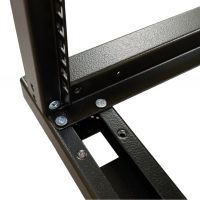 Стойка CMS 12U 19" глибина 750мм з кришою (UA-OFL1275-D-BK) зображення 7