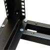 Стойка CMS 12U 19" глибина 750мм з кришою (UA-OFL1275-D-BK) зображення 8
