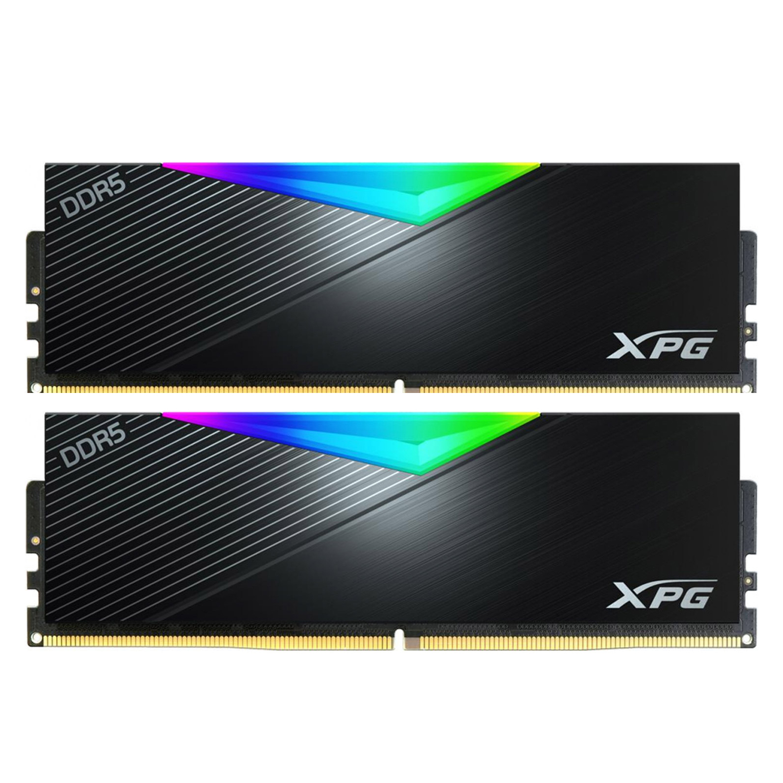 Модуль памяти для компьютера DDR5 32GB (2x16GB) 5600 MHz XPG Lancer RGB ADATA (AX5U5600C3616G-DCLARBK)