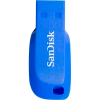 USB флеш накопичувач SanDisk 32GB Cruzer Blade Electric Blue USB 2.0 (SDCZ50C-032G-B35BE) зображення 2